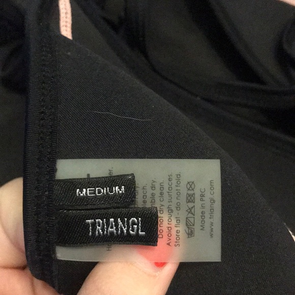 Triangl bathing suit pink - Picture 6 of 8